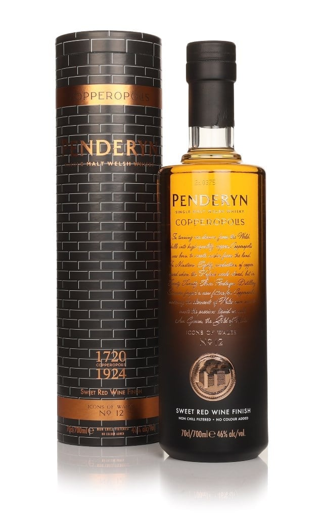 Penderyn Copperopolis (Icons of Wales) 70cl 70 cl / 46% ABV