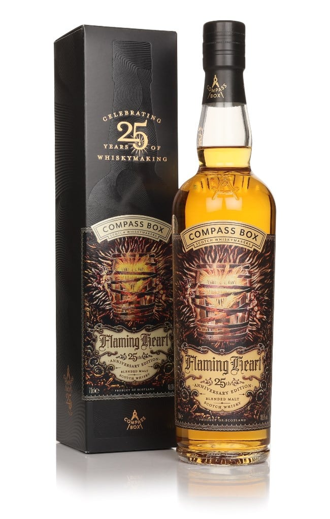 Price Drop Compass Box Flaming Heart 25th Anniversary 70cl 70 cl / 48.9% ABV