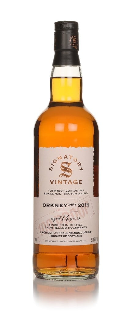 Orkney (HP) 14 Year Old 2011 - 100 Proof Edition #58 (Signatory) 70cl 70 cl / 57.1% ABV