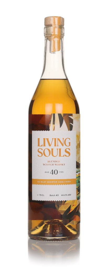 Price Drop Living Souls 40 Year Old Blended Scotch Whisky - Batch #3 70cl 70 cl / 44.6% ABV