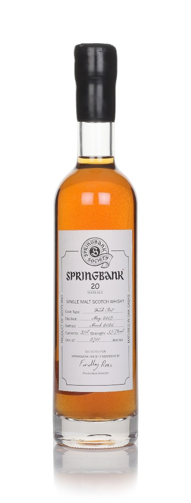 Springbank 20 Year Old 2003 - Springbank Society 2024 (35cl
