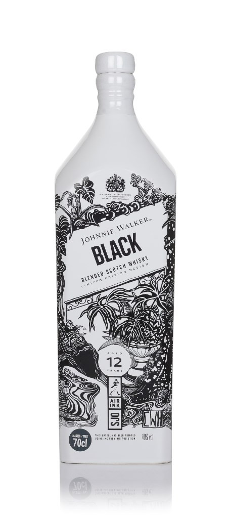 Johnnie Walker Black Label 12 Year Old - Air Ink San José Edition