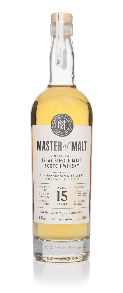 Bunnahabhain 15 Year Old 2009 Single Cask (Master of Malt) 70cl