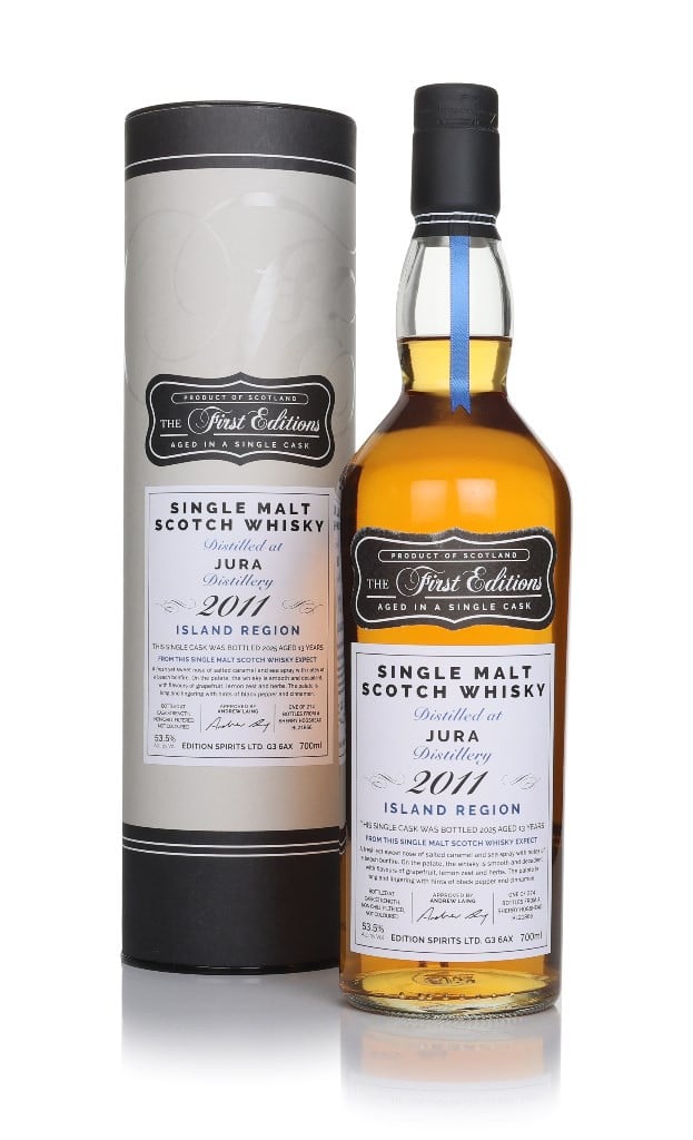 Jura 13 Year Old 2011 (cask 21866) - The First Editions (Hunter Laing) 70cl 70 cl / 53.5% ABV
