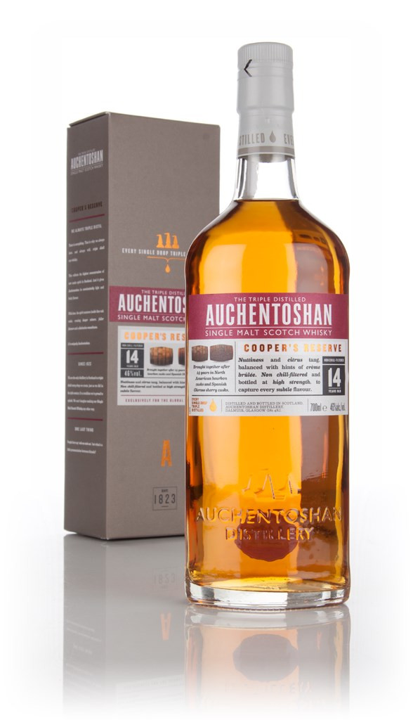 Auchentoshan 14 Year Old Cooper's Reserve 70cl Whisky | Master Of Malt
