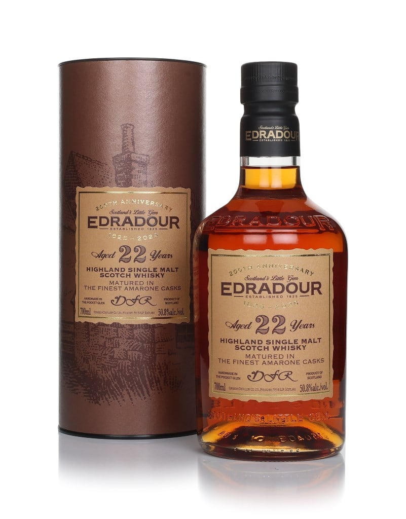 Edradour 22 Year Old 2003 (casks 1001-1005) - Amarone Cask Matured 70cl 70 cl / 50.8% ABV