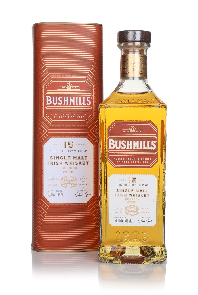 BUSHMILLS 15年 シングルモルトウイスキー 700ml Bushmills 15yr Old Single Malt Irish Whiskey - Liquor Library