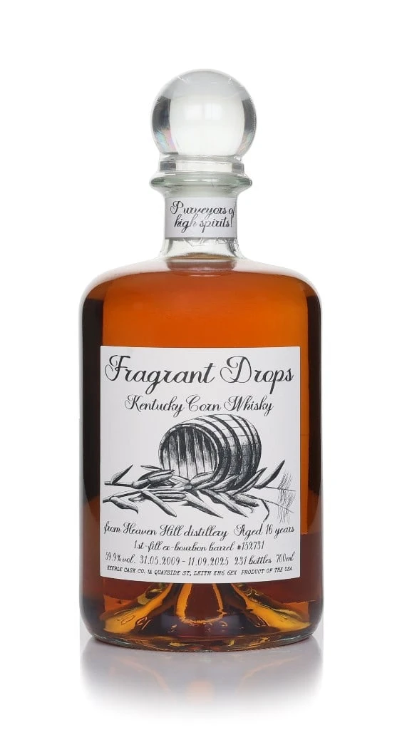 Price Drop Heaven Hill 16 Year Old 2009 Bourbon Barrel Matured (cask 152731) - Fragrant Drops (Keeble Cask Company) 70cl 70 cl / 59.9% ABV
