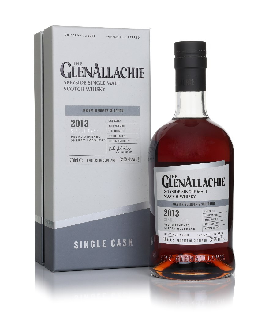GlenAllachie 12 Year Old 2013 (cask 1094) - Pedro Ximénez Sherry
