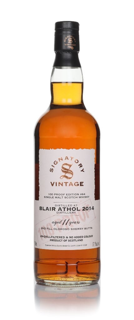 Blair Athol 11 Year Old 2014 - 100 Proof Edition #64 (Signatory) 70cl 70 cl / 57.1% ABV