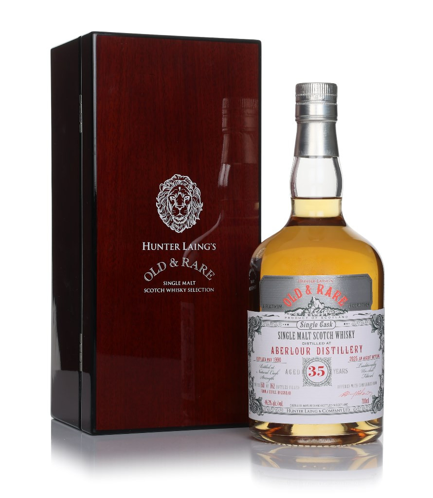 Aberlour 35 Year Old 1990 - Old & Rare Platinum (Hunter Laing) 70cl 70 cl / 46.3% ABV