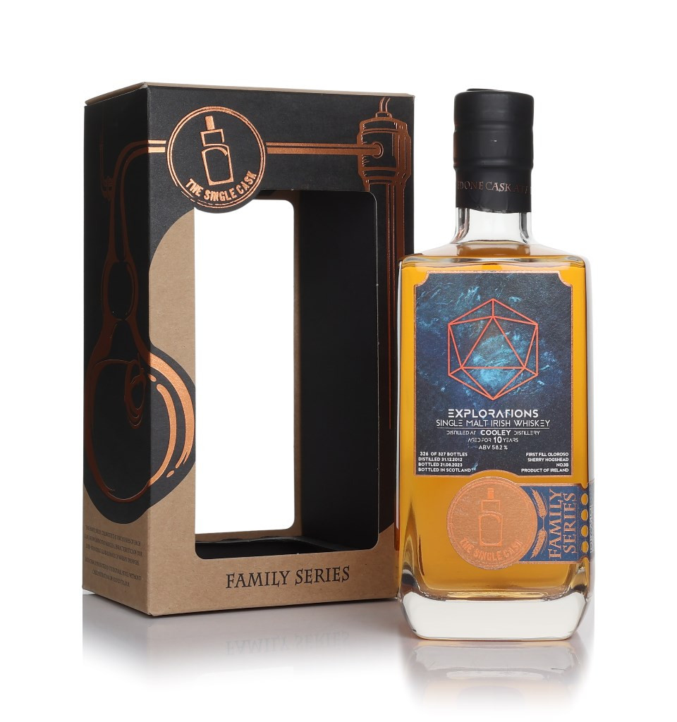 Cooley 10 Year Old 2012 (Cask 3B) - The Single Cask 70cl Whiskey