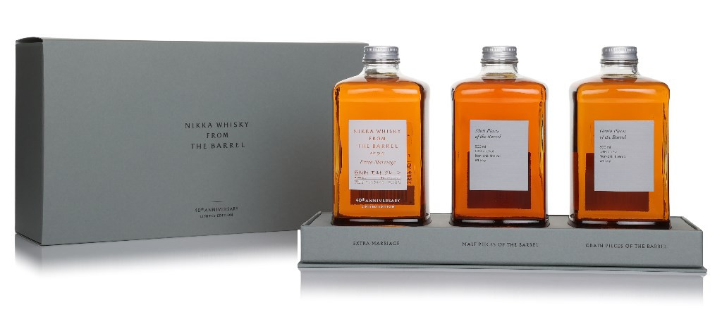 Nikka From The Barrel 40th Anniversary Trio Gift Set 150cl Whisky