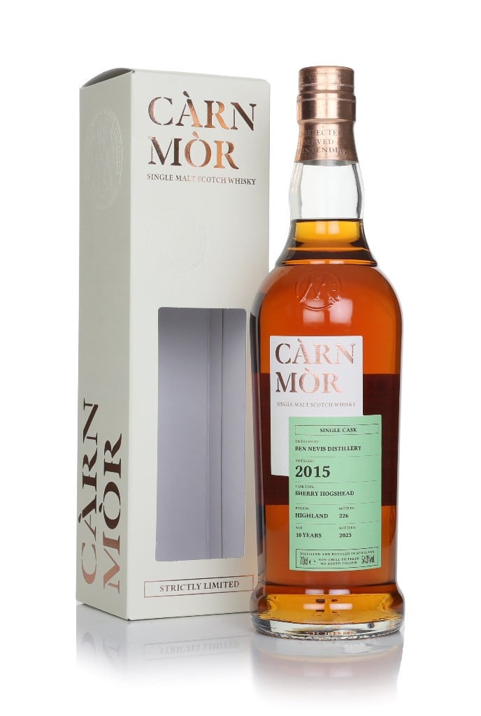 Ben Nevis 10 Year Old 2015 - Strictly Limited (Càrn Mòr) 70cl 70 cl / 54.3% ABV