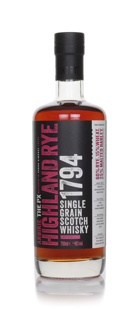 Arbikie Highland Rye The PX 70cl 70 cl / 48% ABV