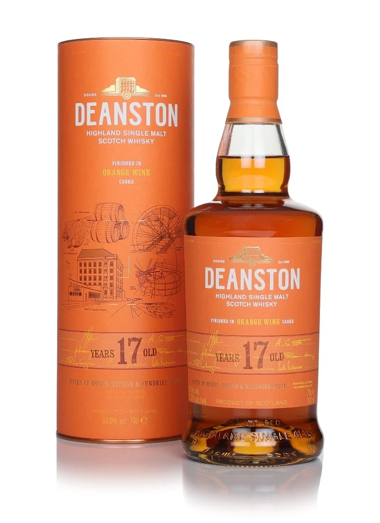 Deanston 17 Year Old Orange Wine Cask Finish 70cl 70 cl / 53.6% ABV