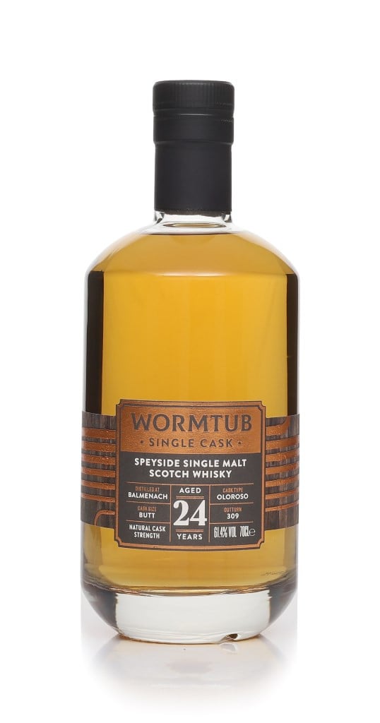 Balmenach 24 Year Old - Wormtub Single Cask 70cl 70 cl / 61.4% ABV