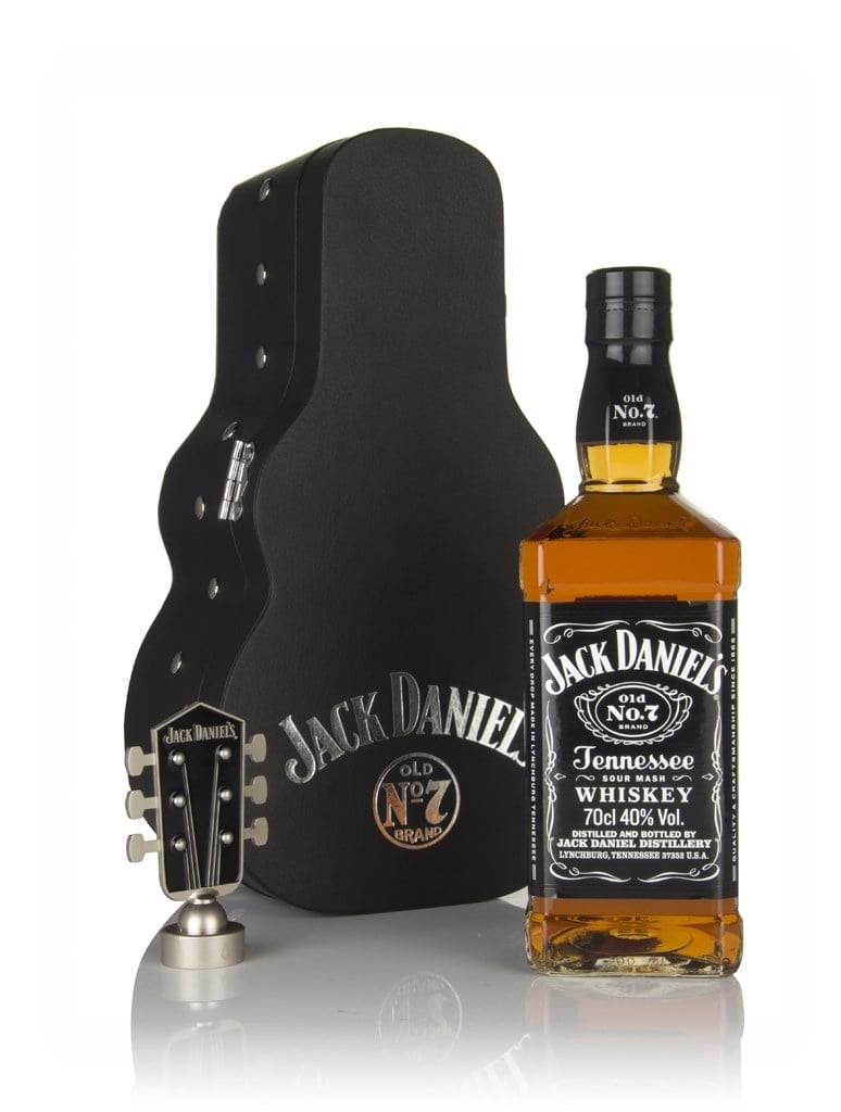 Staff Pick Jack Daniel's Tennessee Whiskey Gift pack - Guitar Case 70 cl / 40% ABV 232