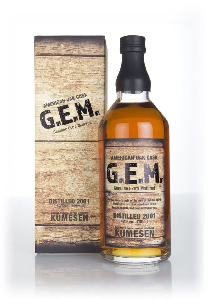 久米仙　G.E.M. Distilled 2001 700ml 42% Kumesen G.E.M 2001 70cl | Master Of Malt