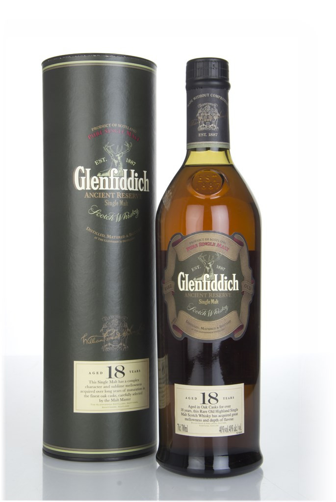 Glenfiddich 18 Year Old - Ancient Reserve - Pre 2007 70cl