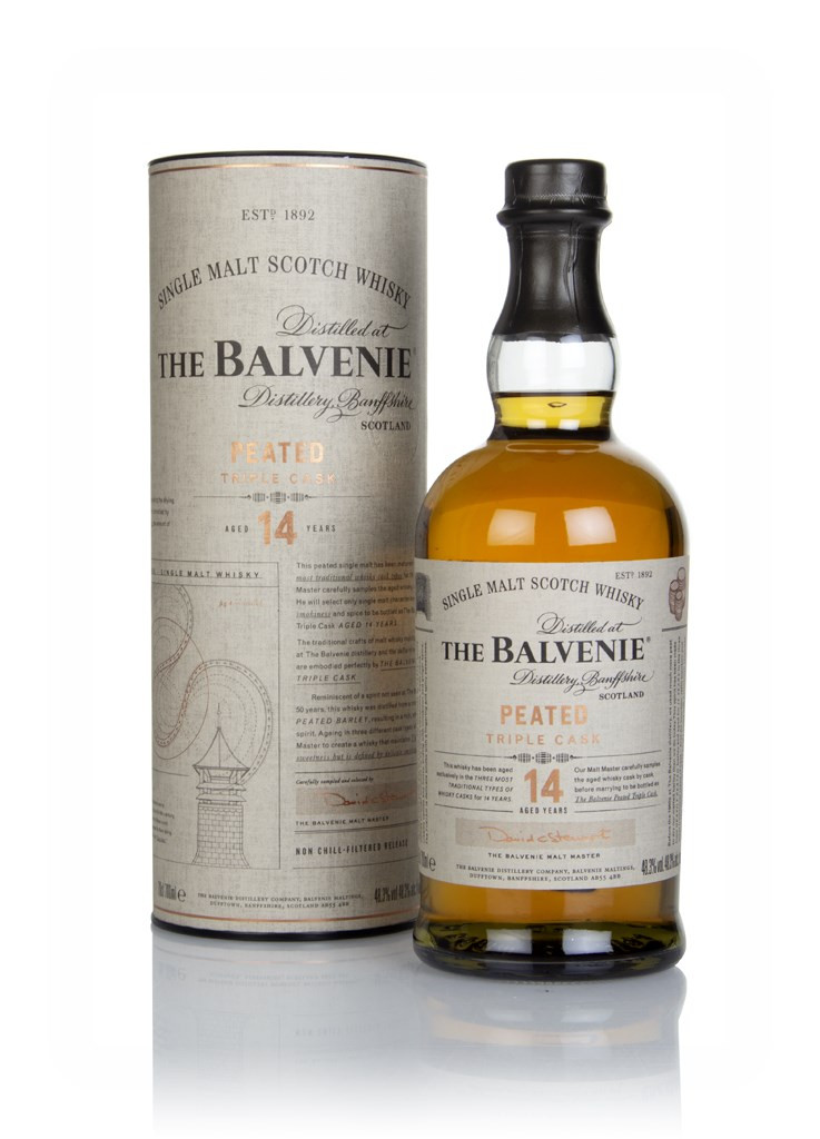 Balvenie 14 Year Old Peated Triple Cask 70cl Whisky | Master Of Malt