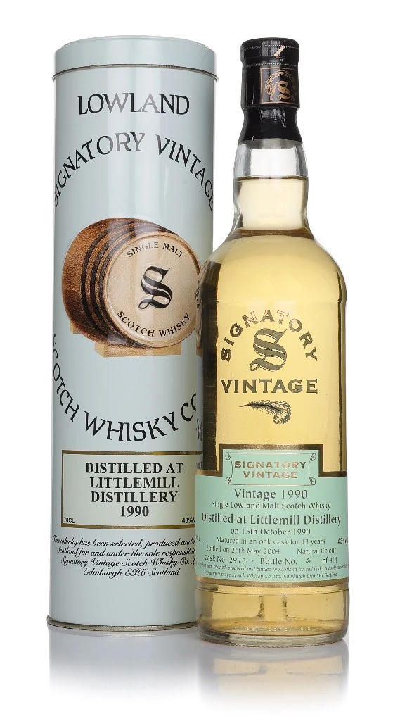 Littlemill 13 Year Old 1990 (cask 2975) - Signatory Vintage