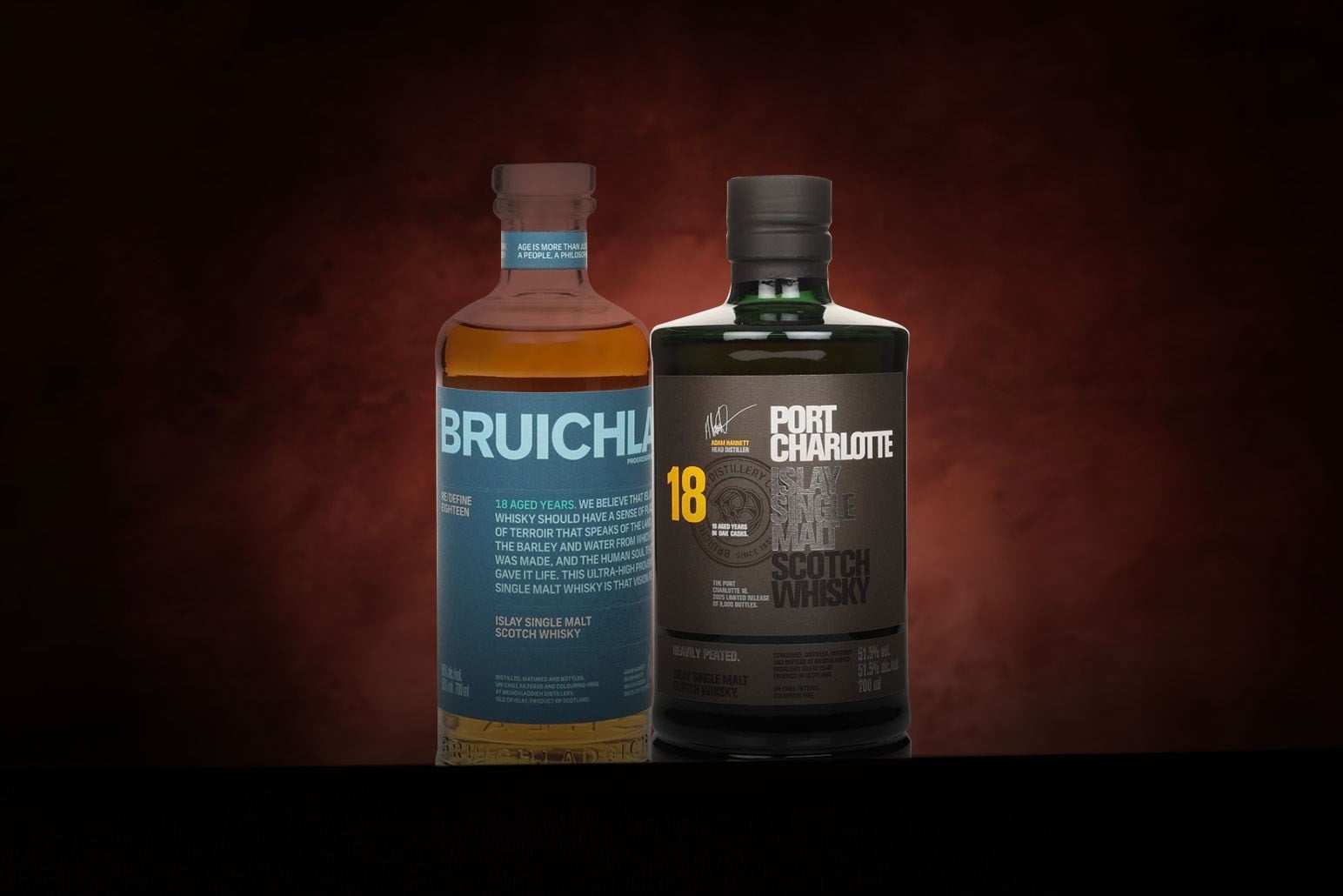 *COMPETITION* Bruichladdich 18 Year Old Duo (2) Whisky Ticket