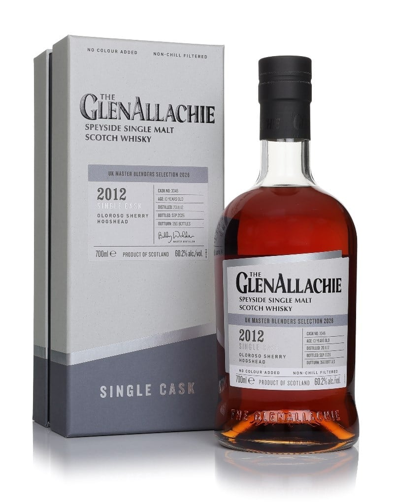 GlenAllachie 13 Year Old 2012 (cask 3046) - Oloroso Hogshead