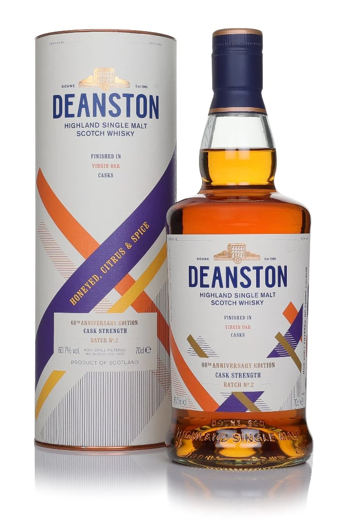 Deanston Virgin Oak Cask Strength 2026 Release (60th Anniversary Edition)