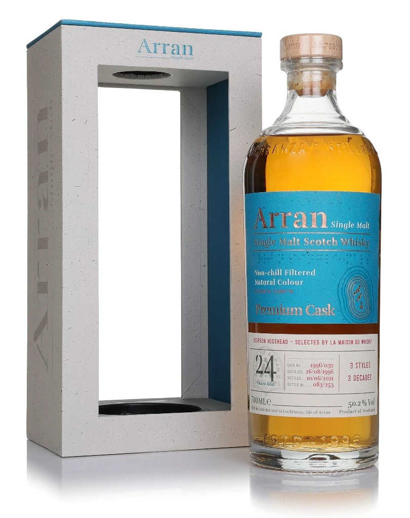 Arran 24 Year Old 1996 (cask 1132) - Bourbon Hogshead