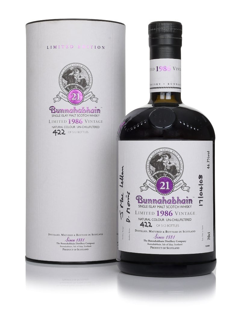 Bunnahabhain 21 Year Old 1986 - Fèis Ìle 2008