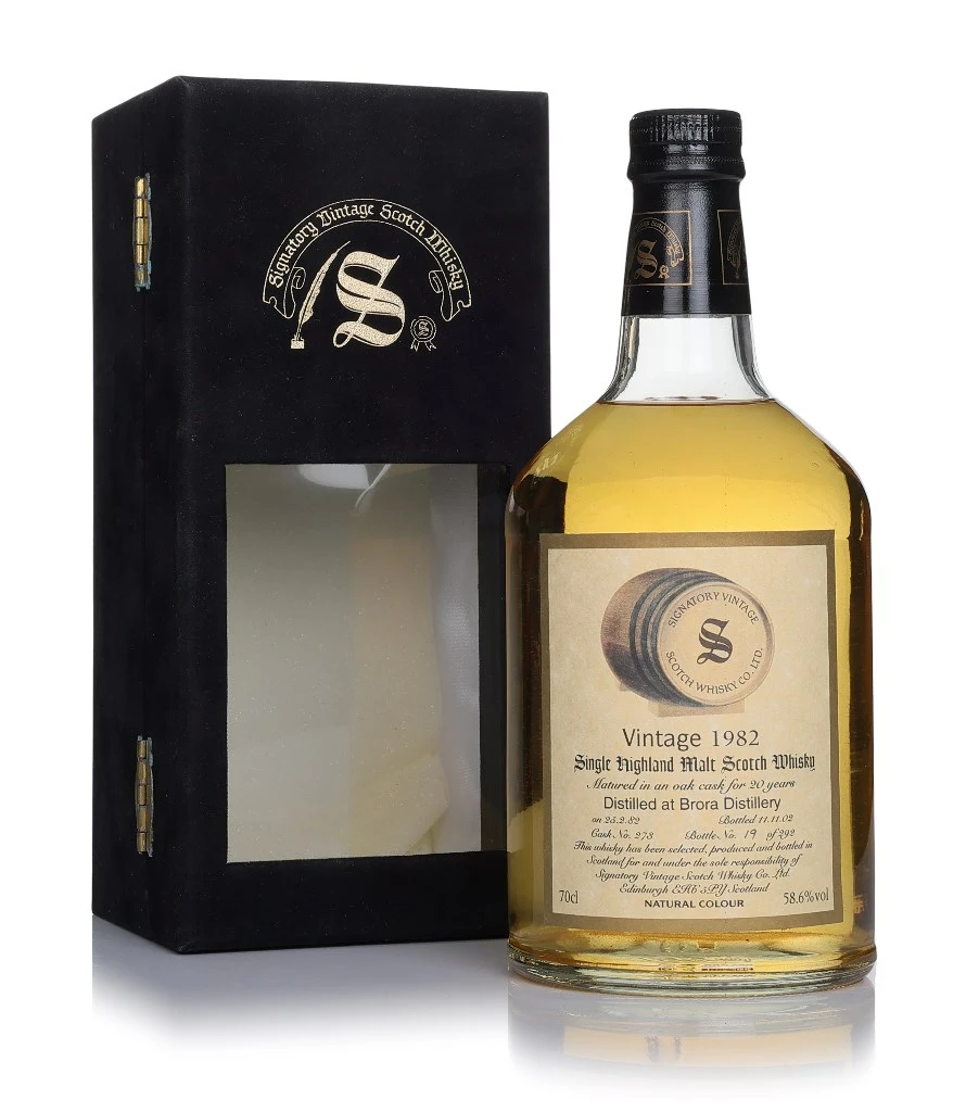 Brora 20 Year Old 1982 (cask 273) - Signatory Vintage