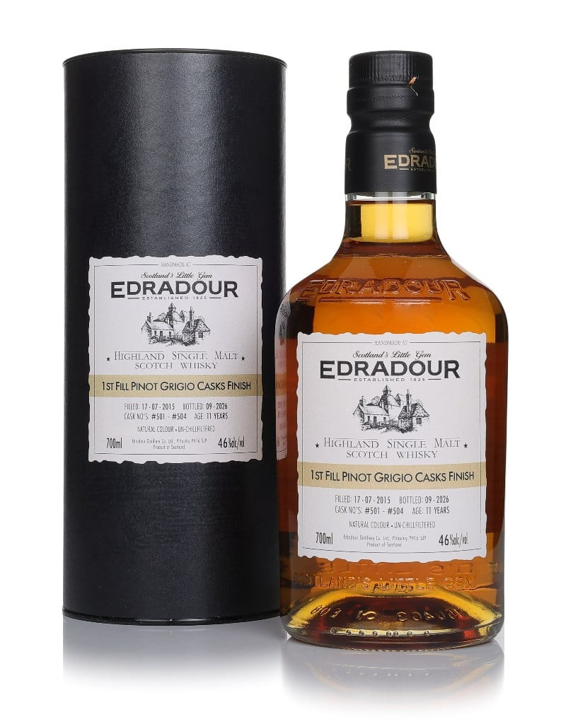 Edradour 11 Year Old 2015 - Michael Eppan Pinot Grigio Finish