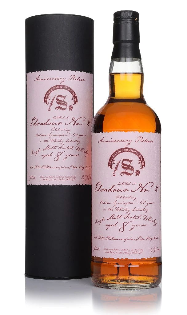 Edradour No.2 8 Year Old 1st Fill Châteauneuf du Pape Hogshead - Anniversary Release (Signatory)