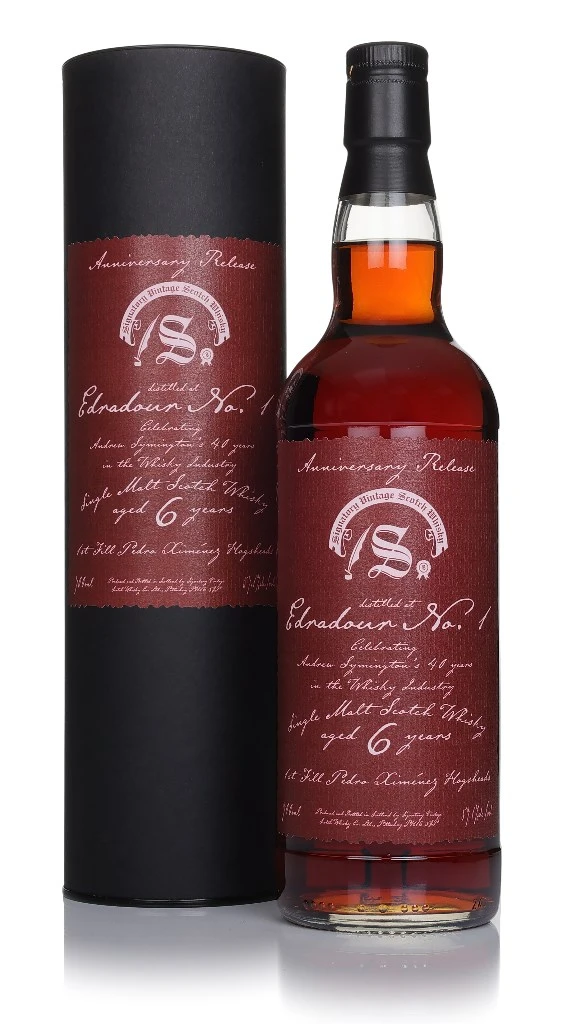 Edradour No.1 6 Year Old 1st Fill PX Hogshead - Anniversary Release (Signatory)