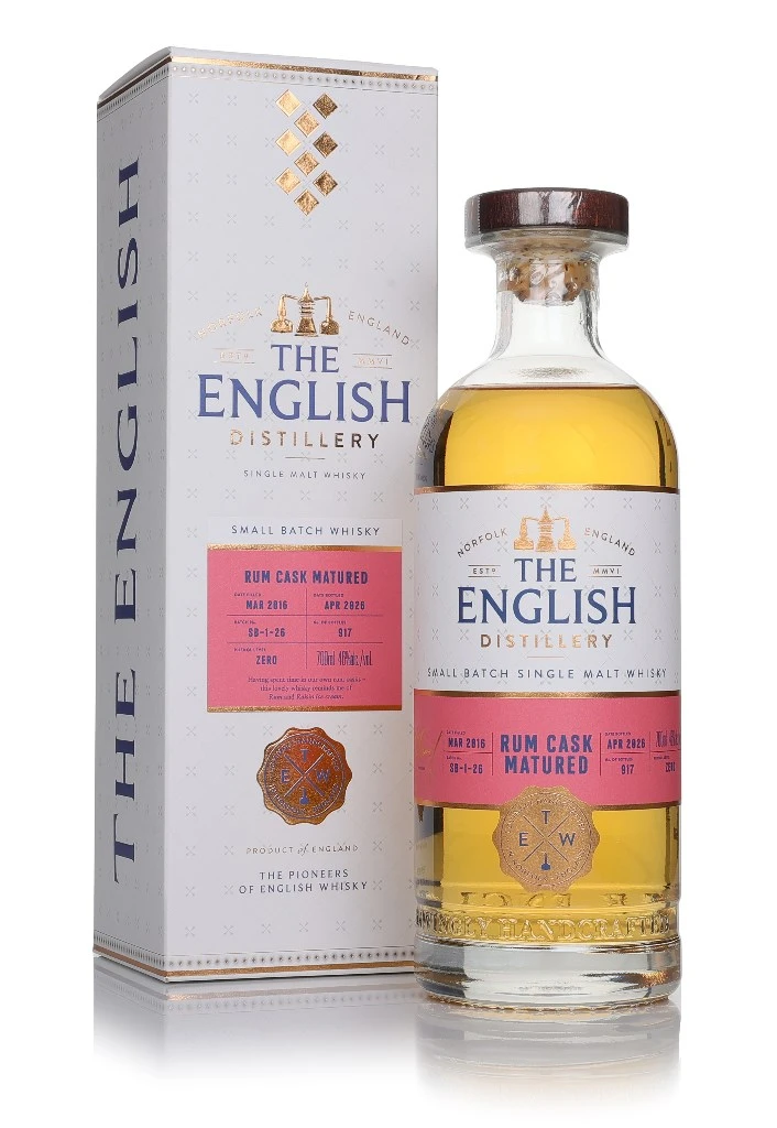 The English Small Batch - 2026 Rum Cask Matured