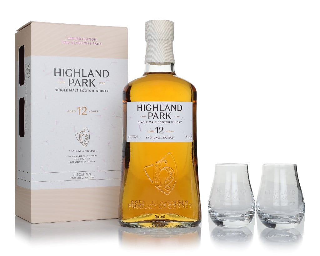 Highland Park 12 Year Old 2x Glasses Pack