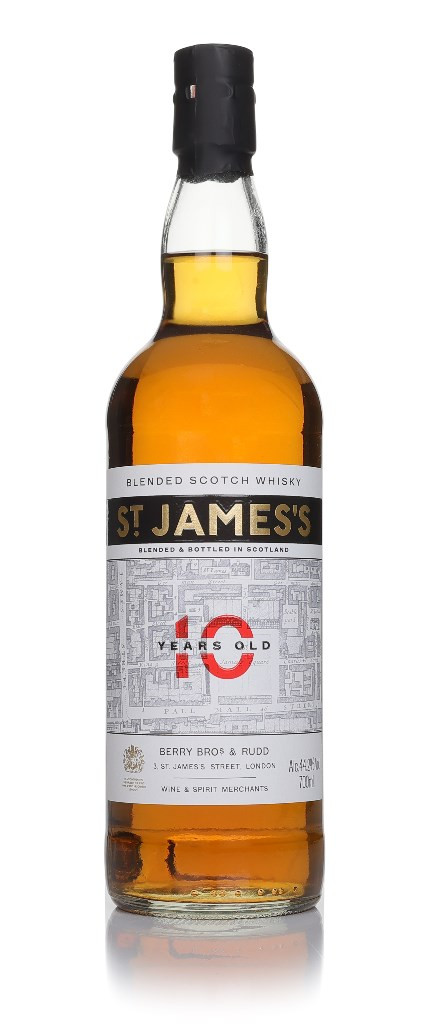 St James's 10 Year Old Blended Scotch Whisky 70cl | Master Of Malt
