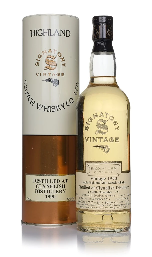 Clynelish 13 Year Old 1990 (casks 12727 + 28) - Signatory Vintage