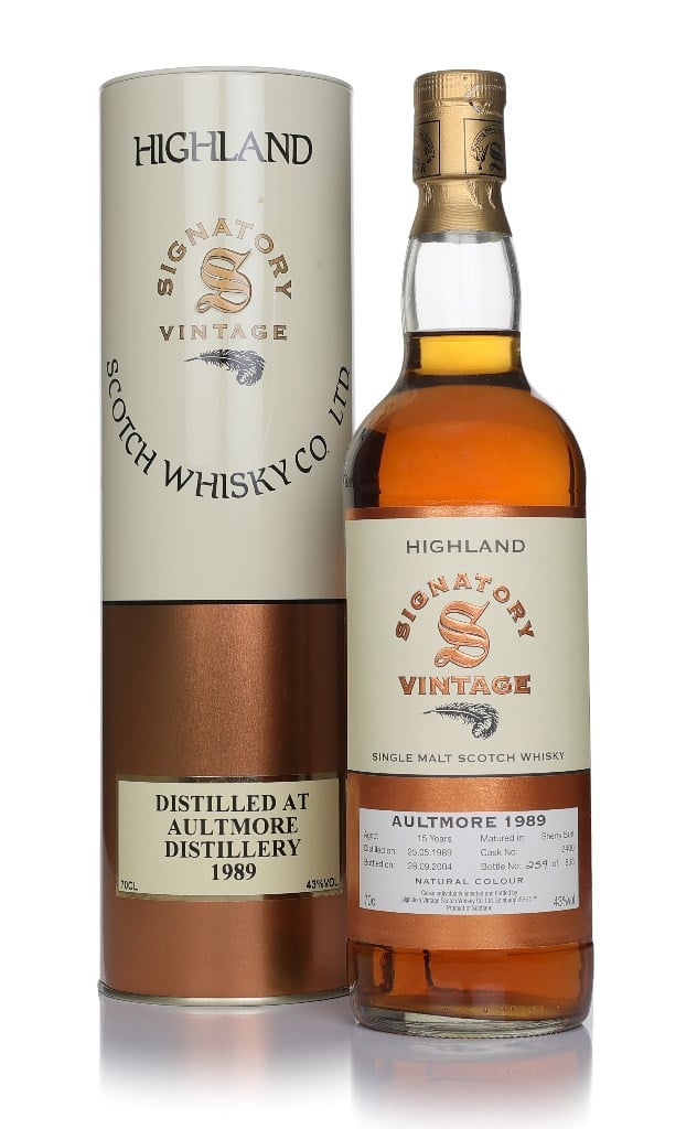 Aultmore 15 Year Old 1989 (cask 2400) - Signatory Vintage