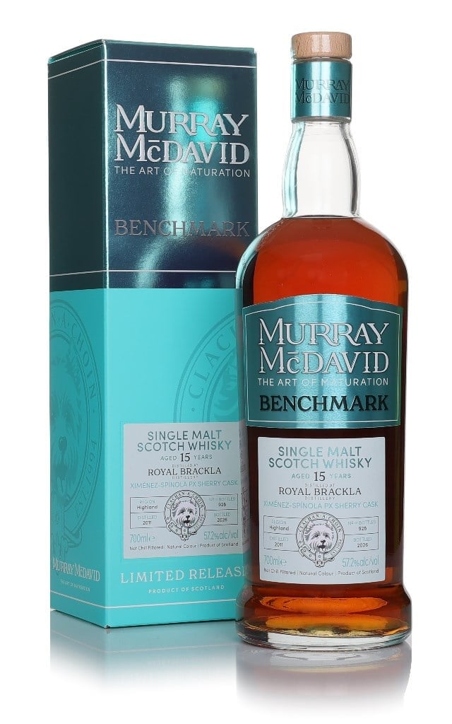 Royal Brackla 15 Year Old 2011 PX Sherry - Benchmark (Murray McDavid)
