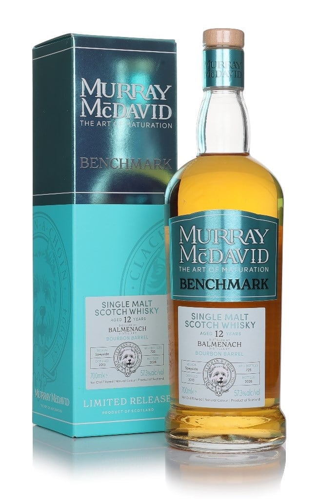 Balmenach 12 Year Old 2013 Bourbon Barrel - Benchmark (Murray McDavid)