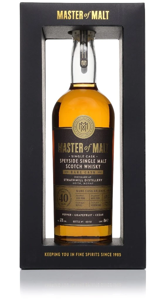 Strathmill 40 Year Old 1986 - Rare Cask (Master of Malt)
