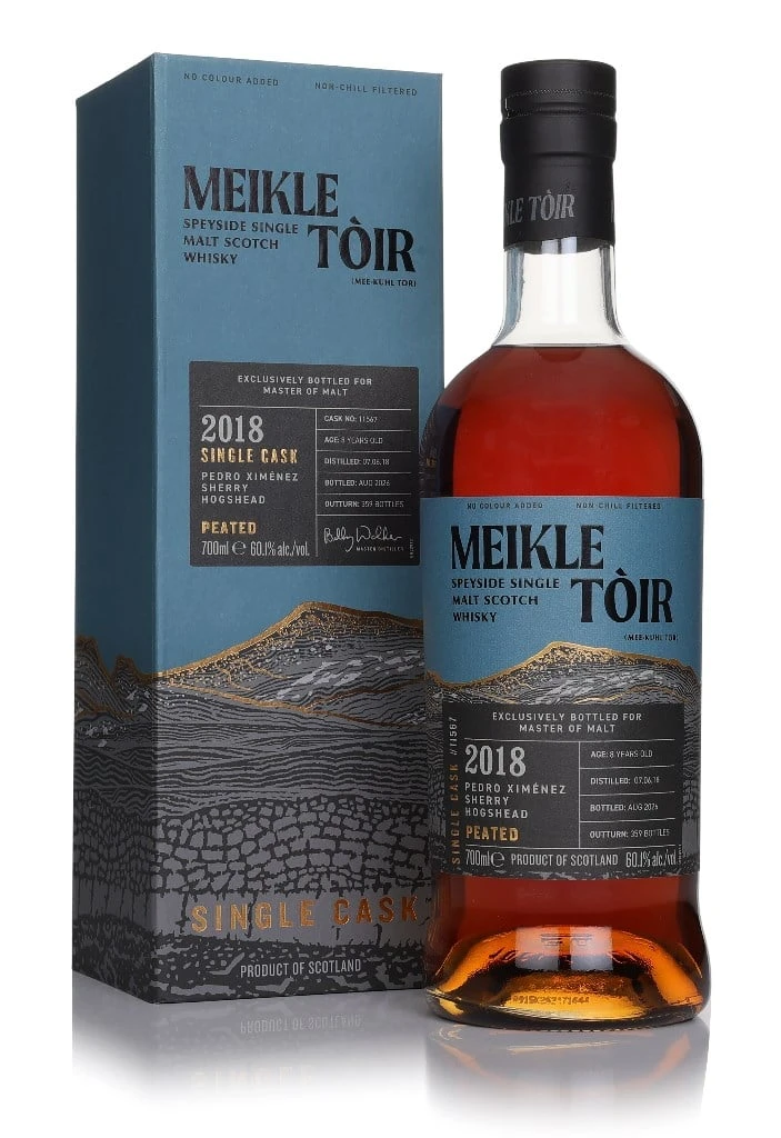 Meikle Tòir 8 Year Old 2018 PX Hogshead (cask 11567) - Master of Malt Exclusive