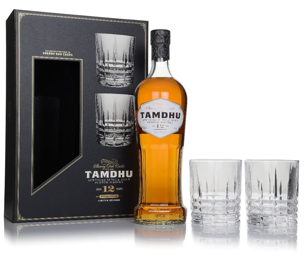 Tamdhu 12 Year Old Gift Set with 2x Glasses