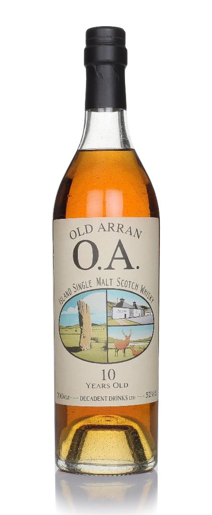 Old Arran 10 Year Old - Decadent Drinks