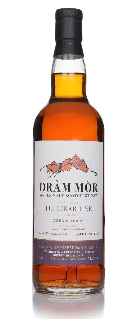 Tullibardine 6 Year Old 2019 (cask 19000022) - Dràm Mòr