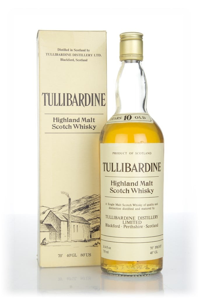 Tullibardine 10 Year Old - 1970s 75cl
