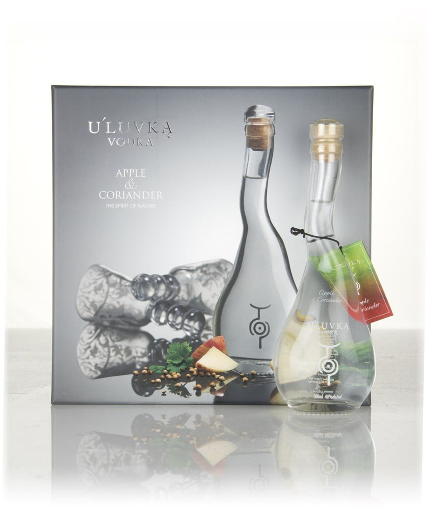 U'Luvka Apple & Coriander Gift Box with 2x Glasses (10cl)