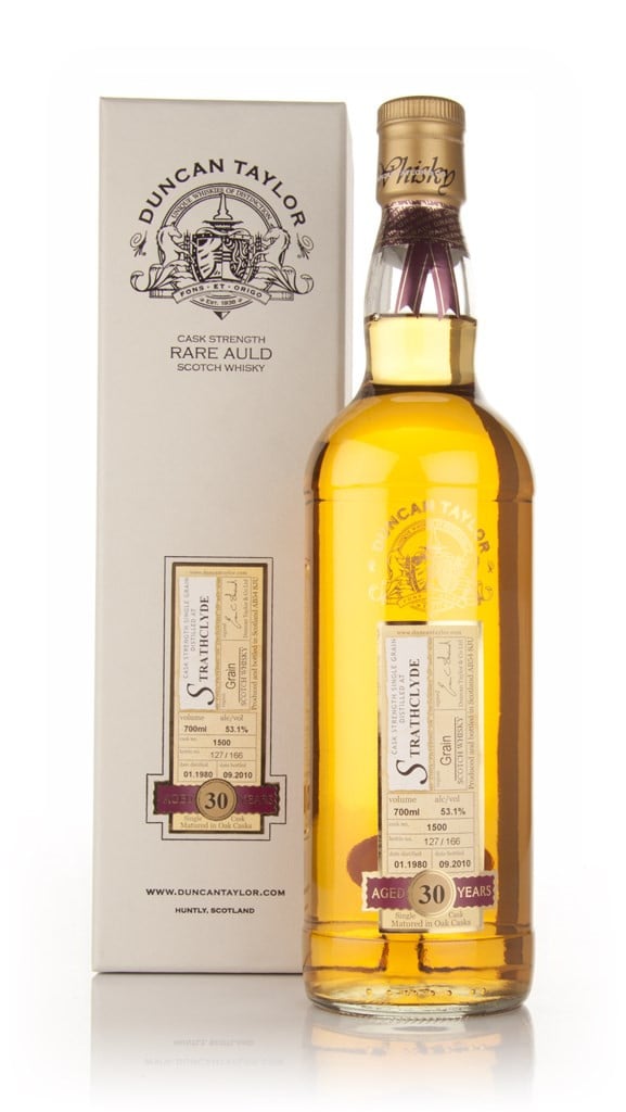 Strathclyde 30 Year Old 1980 Cask 1500 - Rare Auld (Duncan Taylor) 70cl